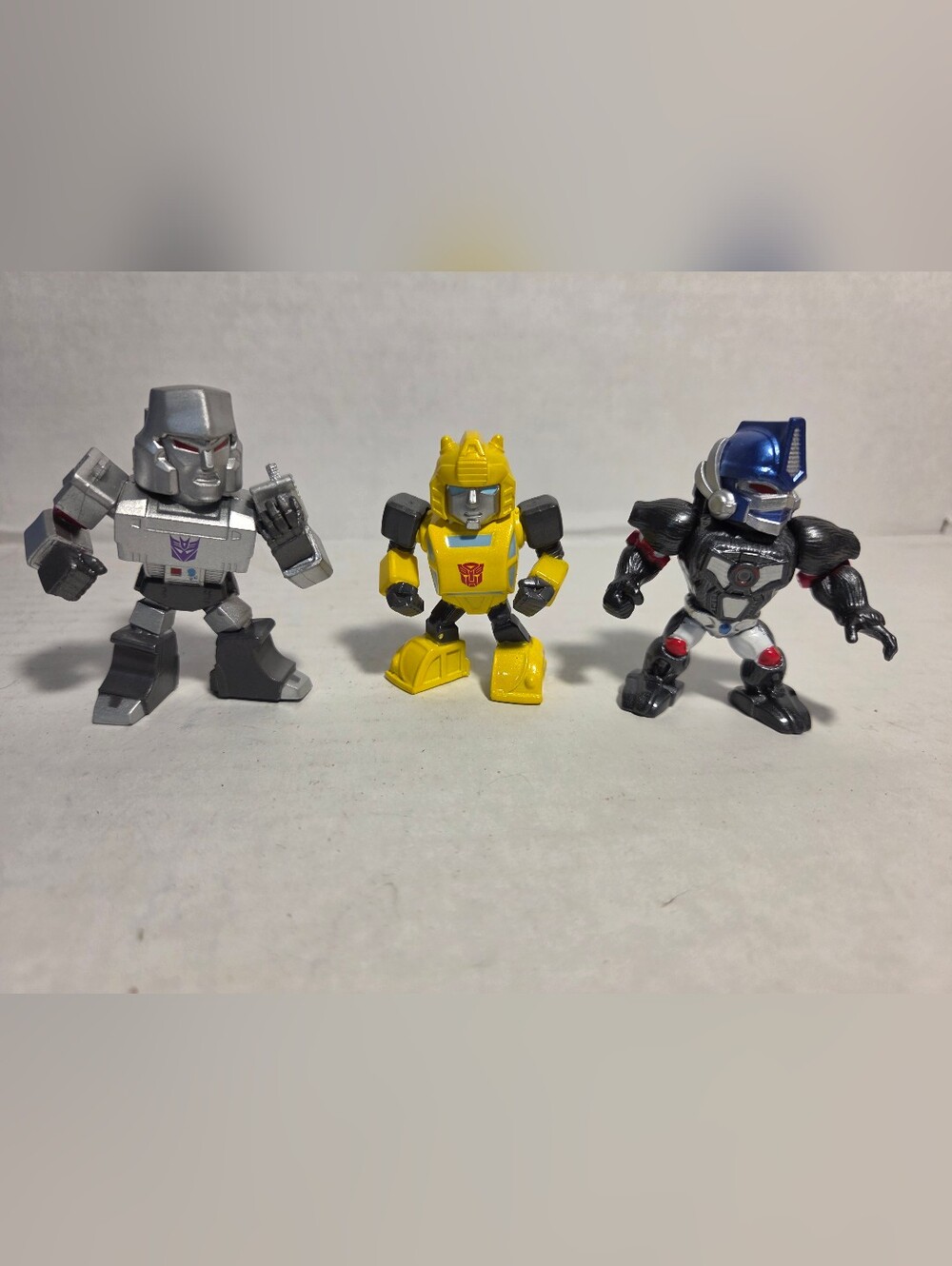 3 Jada Toys Transformers Metalfigs 2.5 inch OPTIMUS PRIME Die-cast Bumble Bee